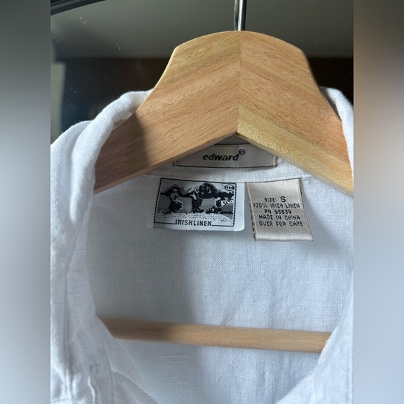 VTG | Edward Irish linen top | size small - Picture 6 of 6